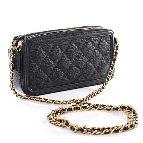 chanel filigree clutch with chain|CHANEL Caviar Quilted CC Filigree Vanity Clutch With Chain .